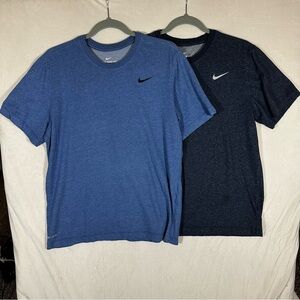•SOLD• Nike Blue and Black T-Shirts